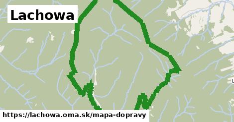 ikona Lachowa: 0 m trás mapa-dopravy v lachowa