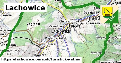 ikona Turistická mapa turisticky-atlas v lachowice