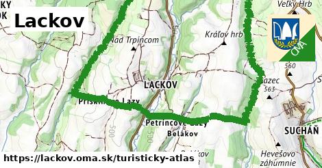 ikona Turistická mapa turisticky-atlas v lackov