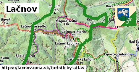 ikona Lačnov: 23 km trás turisticky-atlas v lacnov