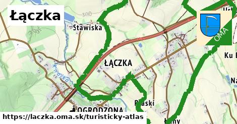 ikona Łączka: 0 m trás turisticky-atlas v laczka