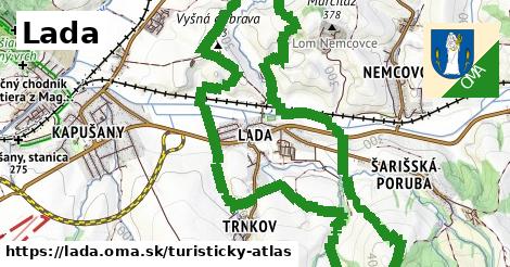 ikona Turistická mapa turisticky-atlas v lada