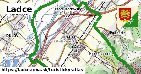 ikona Turistická mapa turisticky-atlas v ladce