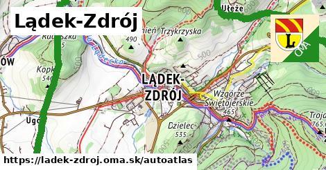 ikona Mapa autoatlas v ladek-zdroj