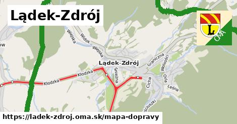 ikona Mapa dopravy mapa-dopravy v ladek-zdroj