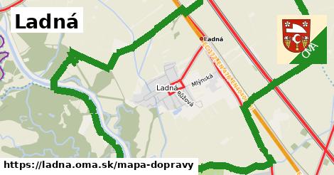 ikona Mapa dopravy mapa-dopravy v ladna