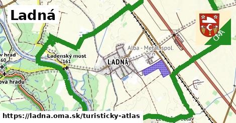 ikona Turistická mapa turisticky-atlas v ladna