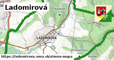 ikona Zimná mapa zimna-mapa v ladomirova