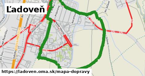 ikona Mapa dopravy mapa-dopravy v ladoven