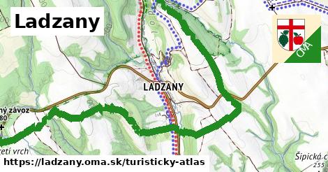 ikona Turistická mapa turisticky-atlas v ladzany