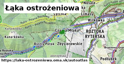 ikona Mapa autoatlas v laka-ostrozeniowa