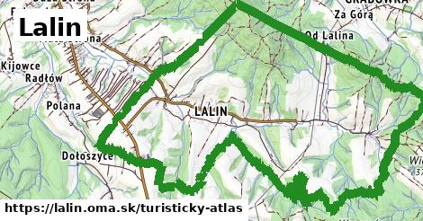 ikona Turistická mapa turisticky-atlas v lalin