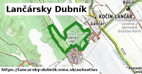 ulice v Lančársky Dubník