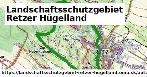 ikona Mapa autoatlas v landschaftsschutzgebiet-retzer-hugelland
