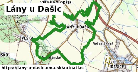 ikona Mapa autoatlas v lany-u-dasic