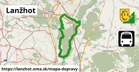 ikona Mapa dopravy mapa-dopravy v lanzhot