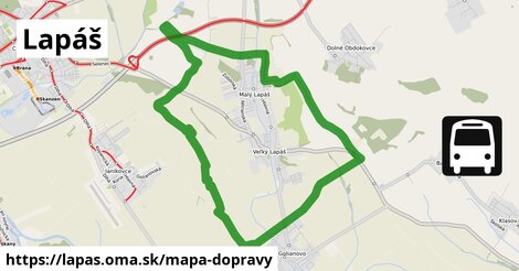 ikona Mapa dopravy mapa-dopravy v lapas