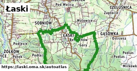 ikona Mapa autoatlas v laski