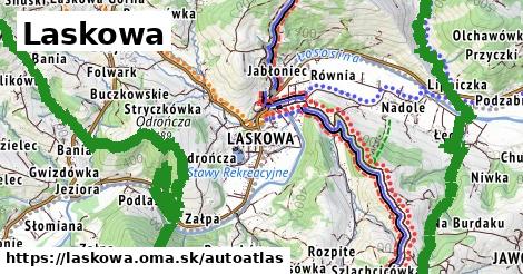 ikona Mapa autoatlas v laskowa