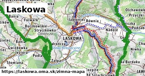 ikona Zimná mapa zimna-mapa v laskowa