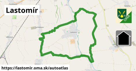 ikona Mapa autoatlas v lastomir