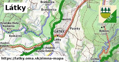 ikona Zimná mapa zimna-mapa v latky