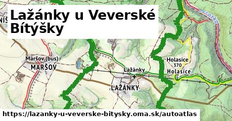 ikona Mapa autoatlas v lazanky-u-veverske-bitysky