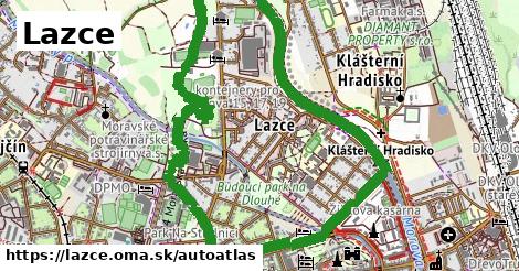 ikona Mapa autoatlas v lazce