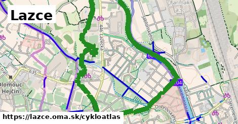 ikona Cyklo cykloatlas v lazce