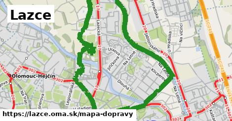 ikona Mapa dopravy mapa-dopravy v lazce