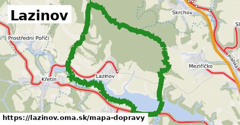 ikona Mapa dopravy mapa-dopravy v lazinov