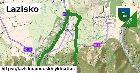 ikona Cyklo cykloatlas v lazisko