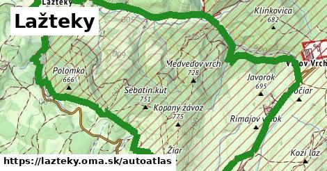 ikona Mapa autoatlas v lazteky