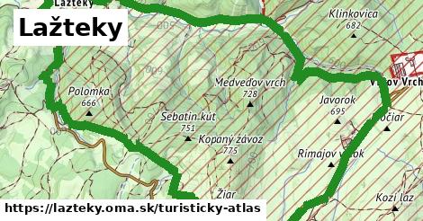 ikona Turistická mapa turisticky-atlas v lazteky