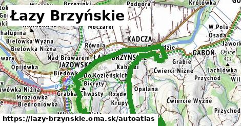 ikona Mapa autoatlas v lazy-brzynskie