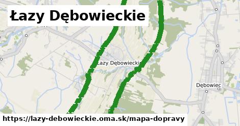 ikona Łazy Dębowieckie: 0 m trás mapa-dopravy v lazy-debowieckie