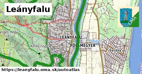 ikona Mapa autoatlas v leanyfalu