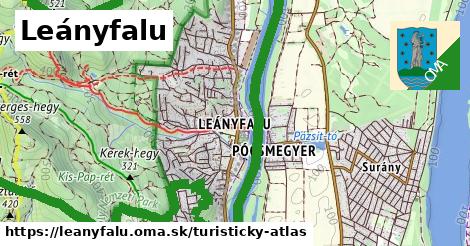 ikona Turistická mapa turisticky-atlas v leanyfalu