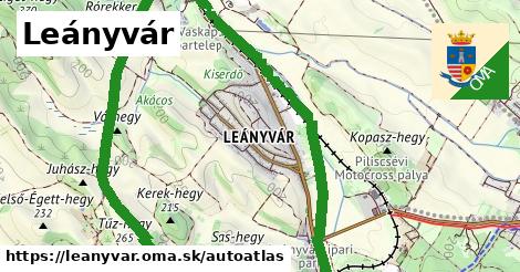 ulice v Leányvár