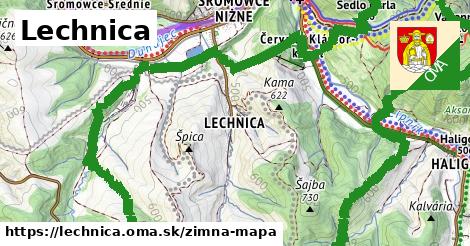 ikona Zimná mapa zimna-mapa v lechnica