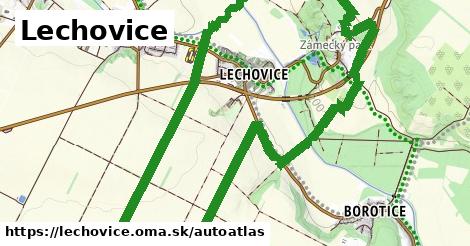 ikona Mapa autoatlas v lechovice