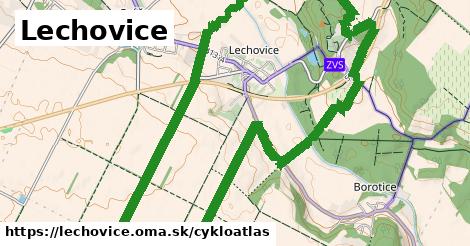 ikona Cyklo cykloatlas v lechovice