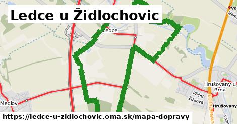 ikona Mapa dopravy mapa-dopravy v ledce-u-zidlochovic