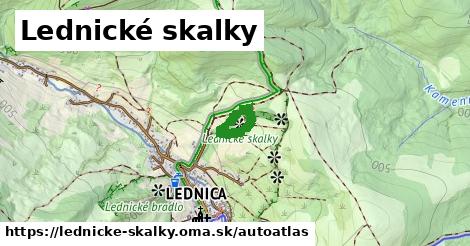 ulice v Lednické skalky