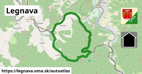 ikona Mapa autoatlas v legnava