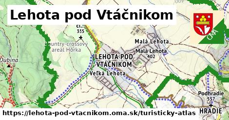 ikona Turistická mapa turisticky-atlas v lehota-pod-vtacnikom