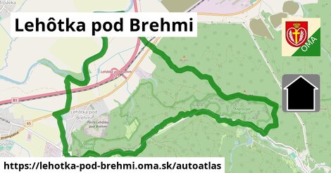 ulice v Lehôtka pod Brehmi