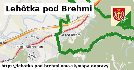 ikona Mapa dopravy mapa-dopravy v lehotka-pod-brehmi