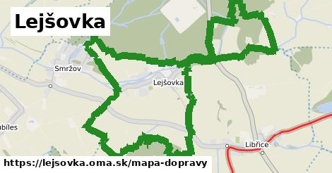 ikona Mapa dopravy mapa-dopravy v lejsovka