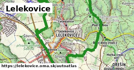 ikona Mapa autoatlas v lelekovice
